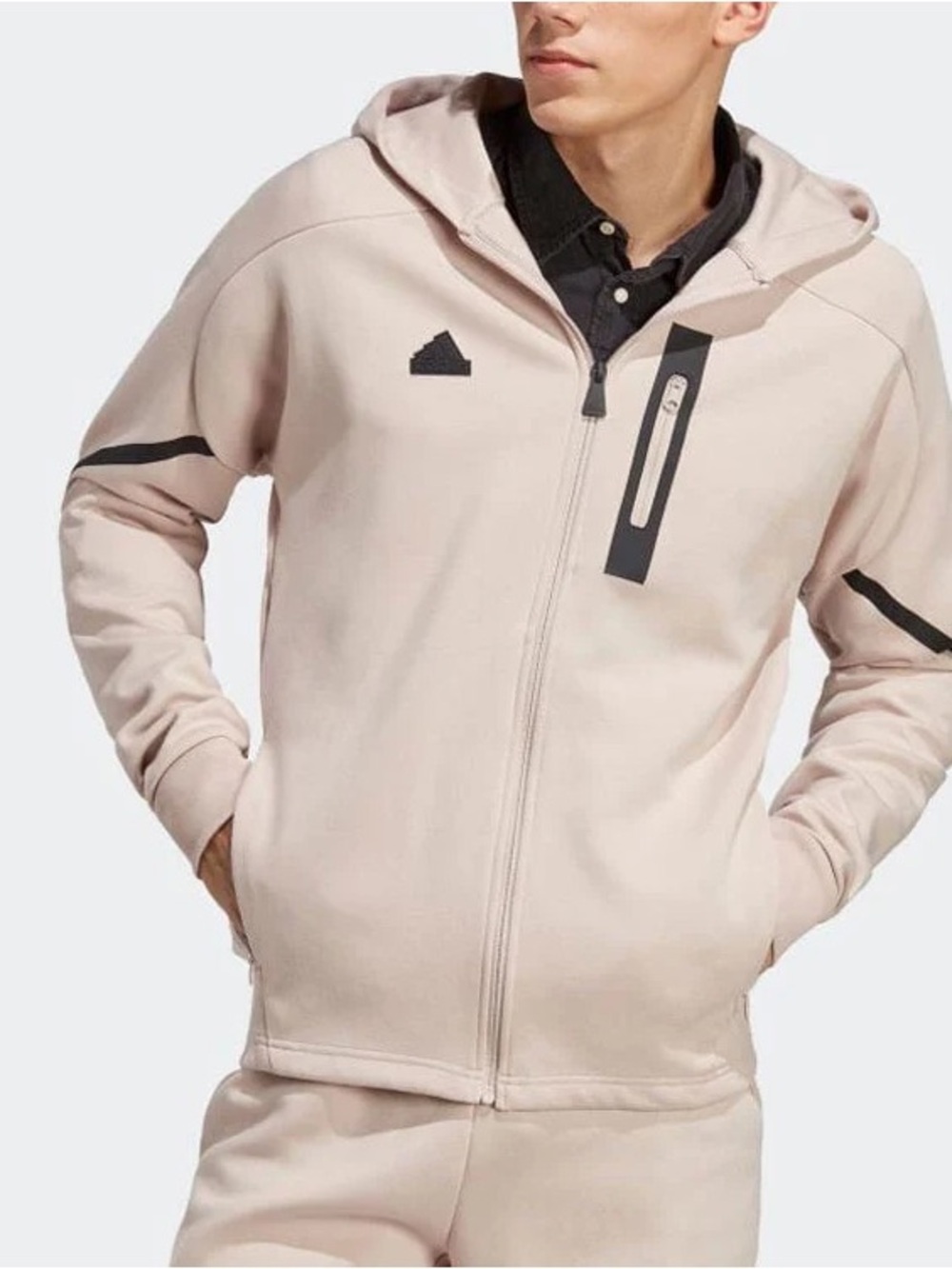 Adidas Full Zip Hoodie - NWT Large